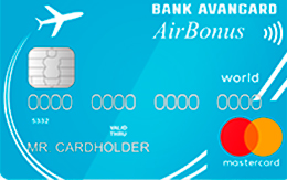 Дебетовая карта Авангард «Airbonus, Airbonus Premium»